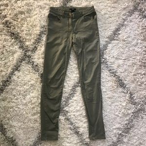 H&M Forest Green Pants Size 6 US